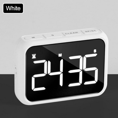 Temporizator electronic LCD reîncărcabil cu LED, ceas cu alarmă, bucătărie de acasă, cronometru cu numărătoare inversă, unelte de bucătărie, gadgeturi, nou 2022