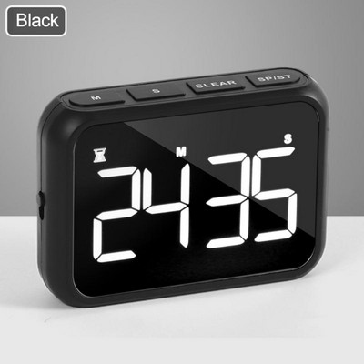 Temporizator electronic LCD reîncărcabil cu LED, ceas cu alarmă, bucătărie de acasă, cronometru cu numărătoare inversă, unelte de bucătărie, gadgeturi, nou 2022