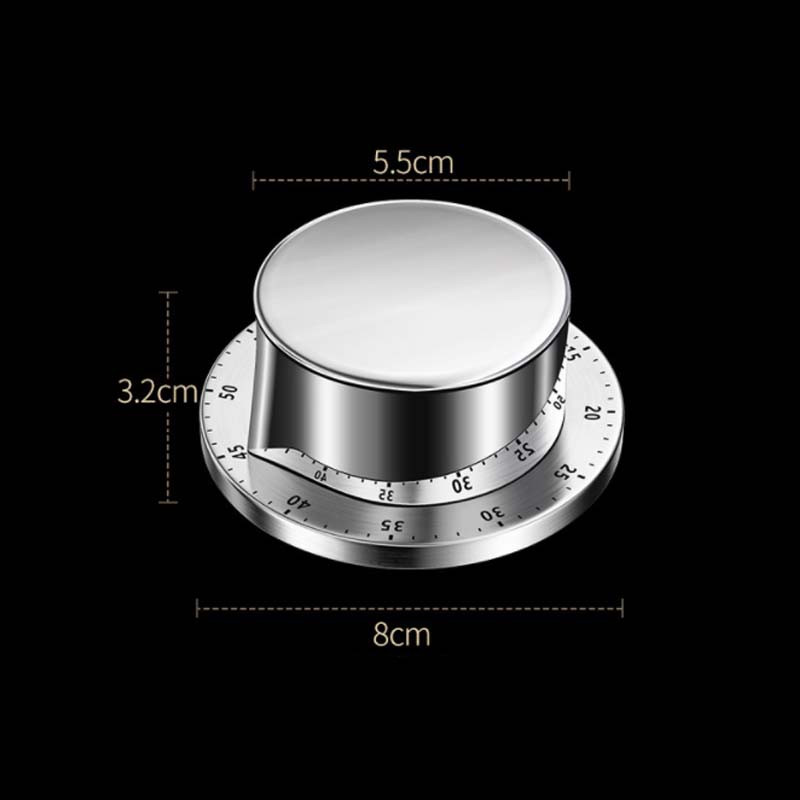 Roostevabast terasest köögitaimeri meeldetuletusmehhanism Veekindluse skaala kauba käsitsi seadistamine toiduvalmistamiseks Küpsetamine Jõusaalis töötamine