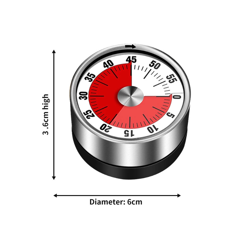 Roostevabast terasest köögitaimer äratus Magnetiline digitaalne taimer toiduvalmistamise dušš Õppetöö Taimeri haldamine Õpilane kaasaskantav taimeräratuskell
