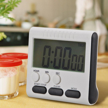 Πολυλειτουργικό ρολόι ξυπνητήρι με χρονοδιακόπτη κουζίνας Πρακτικές προμήθειες Μαγειρικής για το σπίτι Μαγειρεύω Εργαλεία φαγητού Χρονόμετρο Ρολόι Αξεσουάρ κουζίνας