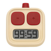 Taimer lastele, armas digitaalne köögitaimer toiduvalmistamiseks Stopper Kella taimer koos magnetiliste valjude äratustaimeritega