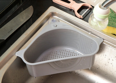 Köögi kolmnurkne valamu kurn äravoolu puuviljade juurviljade äravooluava käsn riiuli hoiustamise tööriist korv imitass valamu filtri resti tööriist