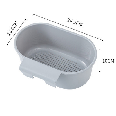 Köögi kolmnurkne valamu kurn äravoolu puuviljade juurviljade äravooluava käsn riiuli hoiustamise tööriist korv imitass valamu filtri resti tööriist