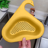 Coș de scurgere multifuncțional Bucătărie Resturi de chiuvetă Filtru chiuvetă Coș de scurgere de lebădă Coș de scurgere general pentru fructe și legume