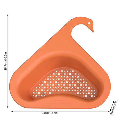 Coș de scurgere multifuncțional Bucătărie Resturi de chiuvetă Filtru chiuvetă Coș de scurgere de lebădă Coș de scurgere general pentru fructe și legume