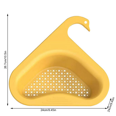 Coș de scurgere multifuncțional Bucătărie Resturi de chiuvetă Filtru chiuvetă Coș de scurgere de lebădă Coș de scurgere general pentru fructe și legume