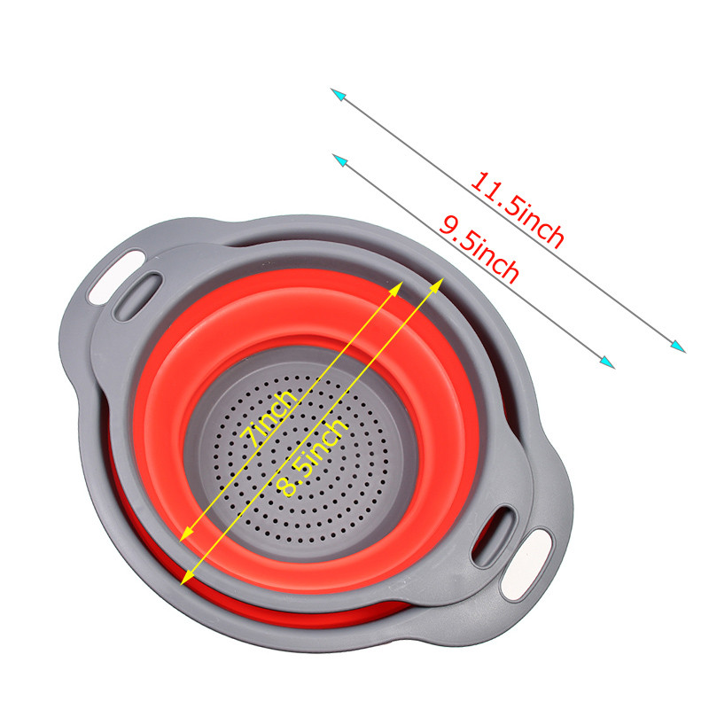 Velika sklopiva cjedila/set cjedila - savršeno za cijeđenje tjestenine, povrća