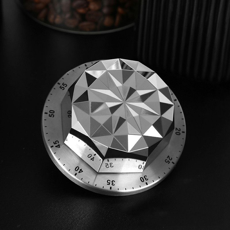 Cronometru de bucătărie Aspirație magnetică din oțel inoxidabil Memento mecanic de gestionare a timpului Cronometru cu alarmă Ceas cu alarmă Instrumente și gadgeturi de bucătărie