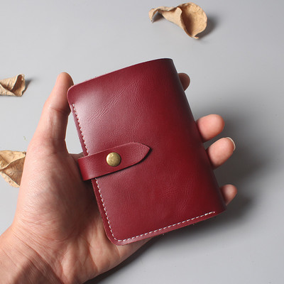 Portofel din piele cu compartiment pentru bancnote si carduri de debit