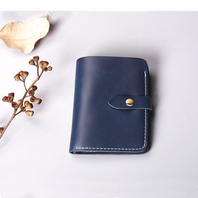 Portofel din piele cu compartiment pentru bancnote si carduri de debit