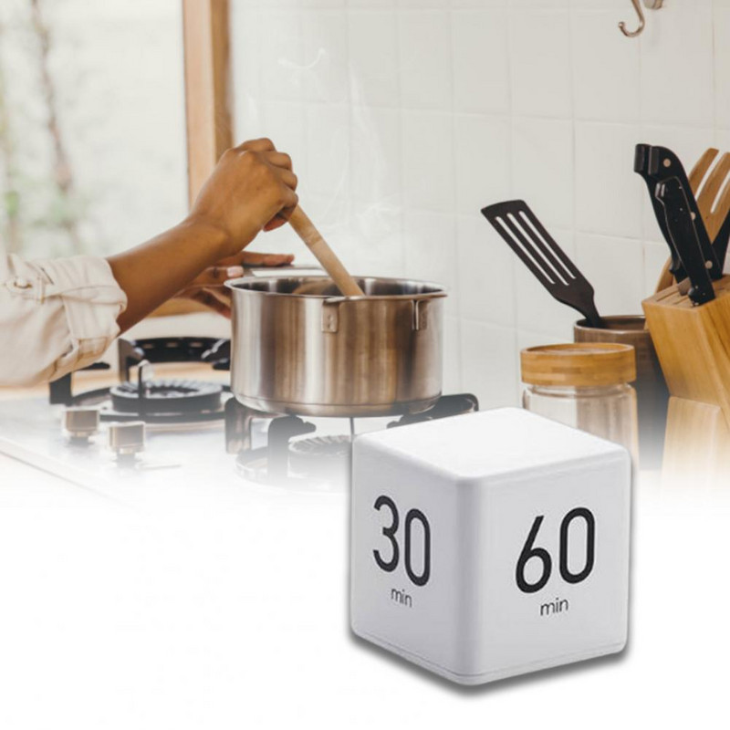 Alarmă practică pentru gătit Lumină moale Ceas ABS Alarma ceas digital cu clapetă Temporizator Accesorii pentru bucătărie Cronometru pentru gătit