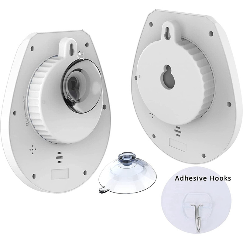 Ψηφιακό ρολόι ντους Αδιάβροχο χρονόμετρο μπάνιου Ρολόι ψηφιακό ρολόι τοίχου κουζίνας 12/24 ωρών μορφής Ρολόι