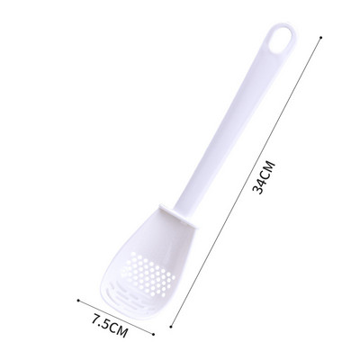 Multifunktsionaalne filterkurn riisi lusika jaoks koduköök jahvatamine keedulusikas jahvatamine ingveri küüslaugu lusikas