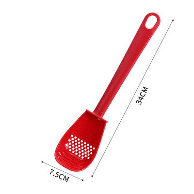 Multifunktsionaalne filterkurn riisi lusika jaoks koduköök jahvatamine keedulusikas jahvatamine ingveri küüslaugu lusikas