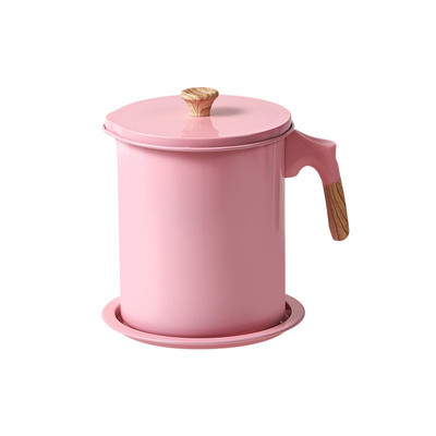 Oală cu filtru de ulei Capacitate 1,4 L/1,7 L Recipient pentru ulei Sticlă de fierbător cu capac rezistent la praf Organizator de bucătărie Depozitare rezervor pentru filtru de ulei