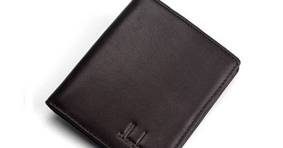 Portofel pentru bărbați curat din piele ecologică