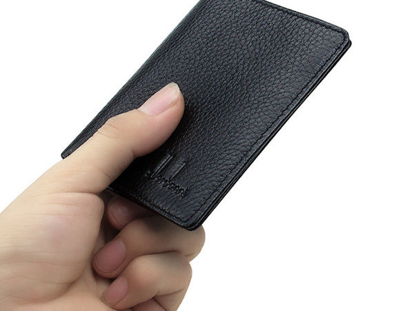 Portofel pentru bărbați curat din piele ecologică