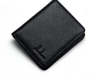 Portofel din piele cu compartiment pentru bancnote