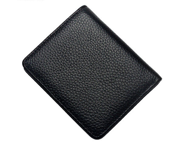 Portofel din piele cu compartiment pentru bancnote