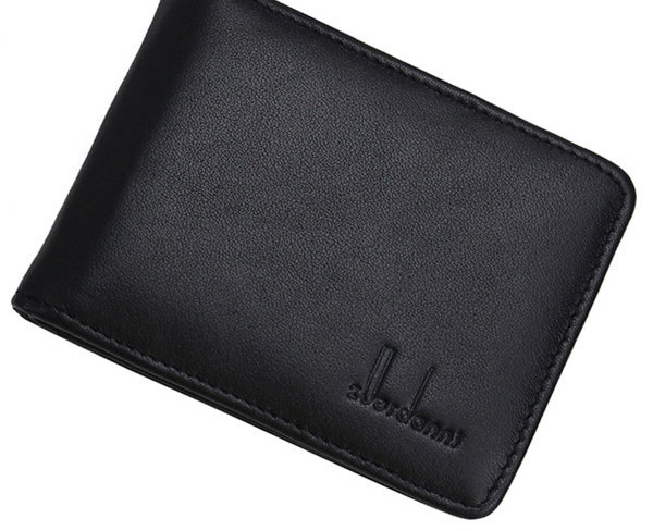 Meeste nahast rahakott mitmes värvitoonis kirjaga