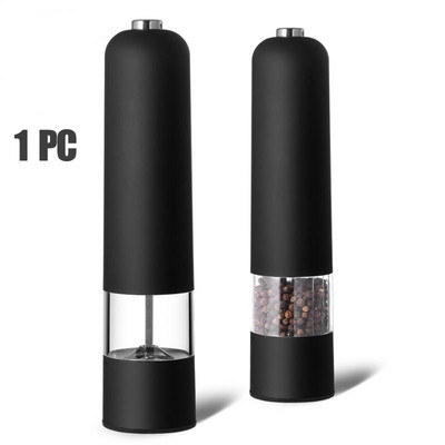 Σετ αλατοπιπεροτριβής Ηλεκτρικός μύλος αλευρόμυλος μπαχαρικών Ρυθμιζόμενος χοντρός μύλος κουζίνας Εργαλεία μπάρμπεκιου Εργαλεία καρυκευμάτων Μύλος πιπεριού