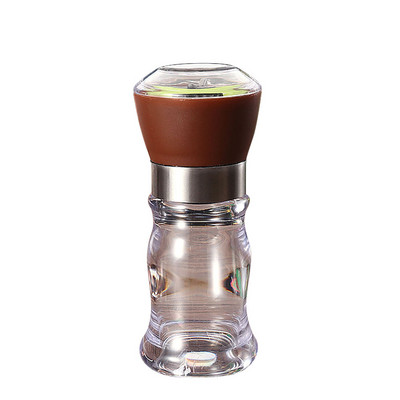 4 spalvų rankinis nerūdijančio plieno druskos pipirų malūnėlis Prieskonių malūnėlis Keraminis šerdis Virtuvė Maisto gaminimo šlifavimo įrankiai Nešiojami Naudingi