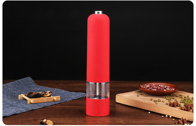 Elektriline pipraveski automaatne soola-pipraveski Kaasaskantav meresool vürtside jaoks köögiriistad ja vidinad