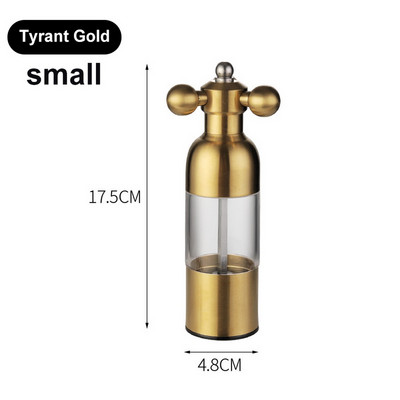 Εγχειρίδιο μύλος από ανοξείδωτο χάλυβα Μύλος αλατοπίπερου κεραμικός πυρήνας Σουσάμι Spice Grinder Gadgets Εργαλεία κουζίνας σπιτιού Αξεσουάρ μπάρμπεκιου