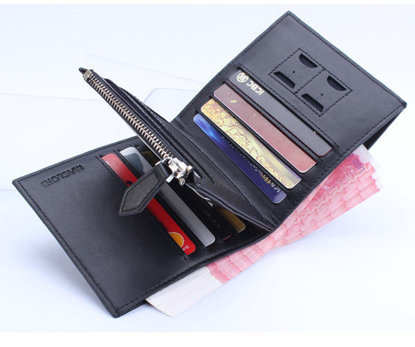 Uus mudel meeste nahast rahakott mündipesaga