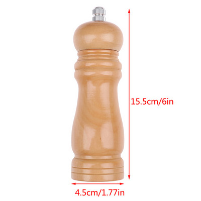 Rasnita Sare Piper Manual Stejar Lemn Moara Piper Condimente Rasnita Sare Instrumente