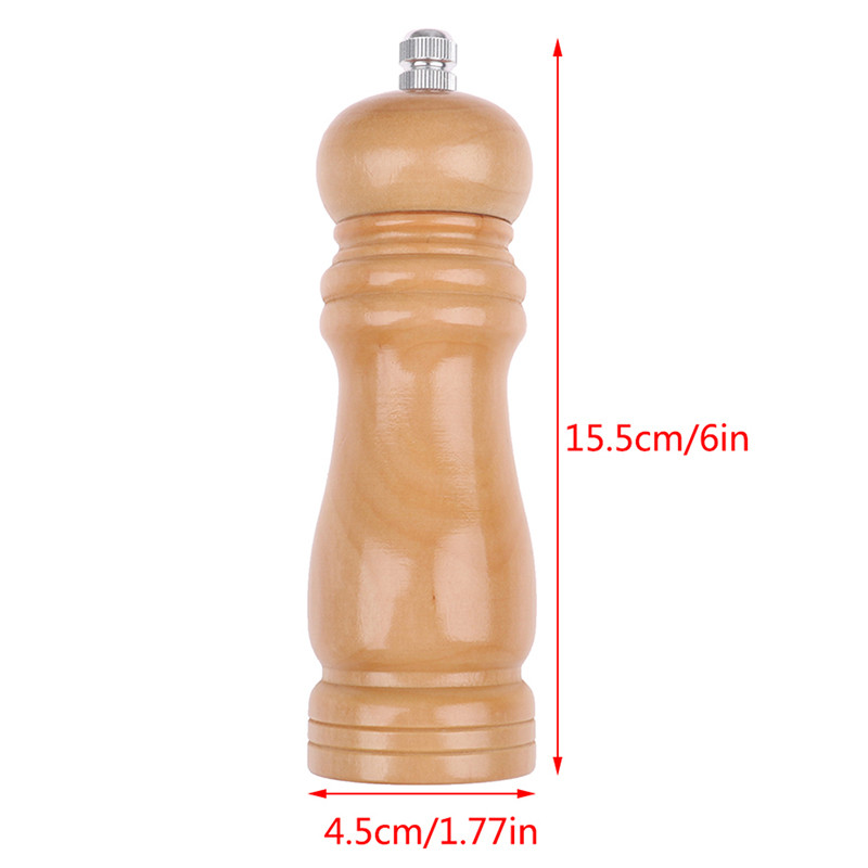 Rasnita Sare Piper Manual Stejar Lemn Moara Piper Condimente Rasnita Sare Instrumente