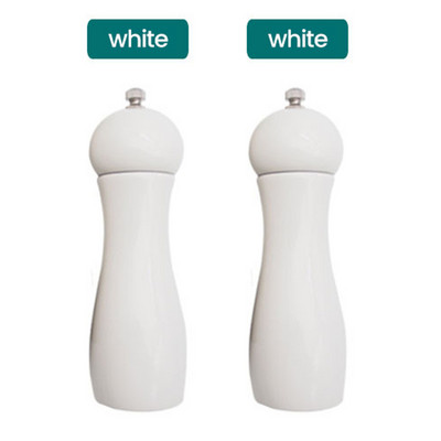 Moara de sare si piper din lemn macinata manuala de piper, grosimea ajustabila, ceramica, scuturatoare de condimente, moara de bucatarie unealta pentru gratar