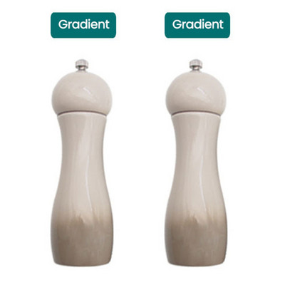 Moara de sare si piper din lemn macinata manuala de piper, grosimea ajustabila, ceramica, scuturatoare de condimente, moara de bucatarie unealta pentru gratar