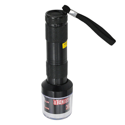 Rasnita electrica de mana cu baterie Concasor de ierburi pentru interior exterior Moara de maruntire Accesorii pentru instrumente de macinat Albastru