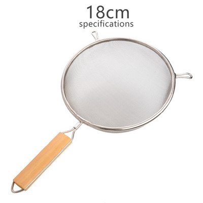 Uus roostevabast terasest kurn Filter Õlipott Toidufilter Kööginõud Kurn Praetud Filter Köögis Küpsetamise Toiduvalmistamise tööriistad