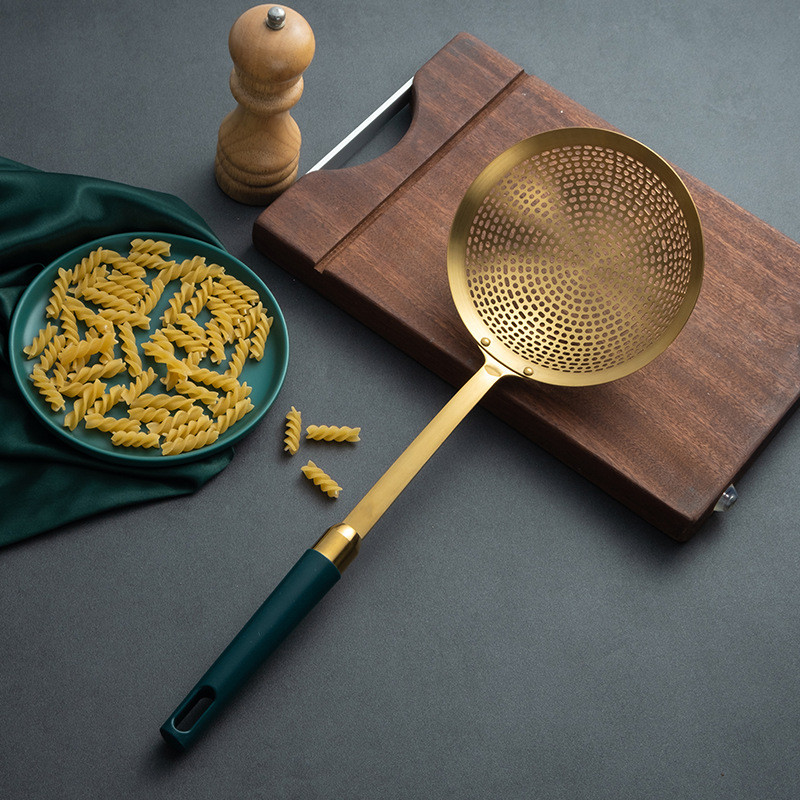 Uus roostevabast terasest kurn Filter Õlipott Toidufilter Kööginõud Kurn Praetud Filter Köögis Küpsetamise Toiduvalmistamise tööriistad