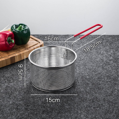 Virtuvės sietelis kanalizacijos krepšelis Viela smulkaus tinklelio sietelis aliejaus sietelis Miltų kiaurasamtis Įrankiai Kepimo krepšelis Koštuvas gruzdintuvė Kepimo krepšelis