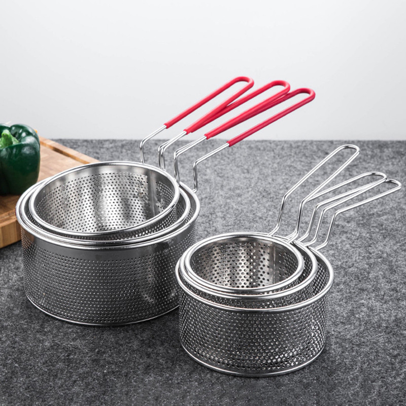 Virtuvės sietelis kanalizacijos krepšelis Viela smulkaus tinklelio sietelis aliejaus sietelis Miltų kiaurasamtis Įrankiai Kepimo krepšelis Koštuvas gruzdintuvė Kepimo krepšelis