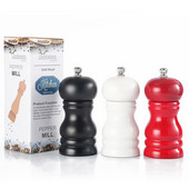 Soild Lemn Rasnita Piper Sare Piper Rasnita Piper Manual Agitator Piper Lac Coacerea Piper Moara Piper Unelte de bucătărie convenabile de uz casnic