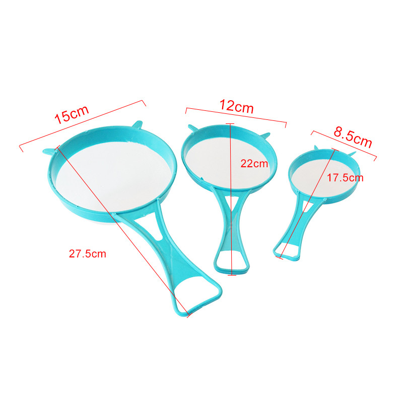 Holaroom 3TK jahusõel, mahla teesõel, peenvõrgufilter sojapiima sõel saiakeste küpsetustööriist plastikust kurn Köögividinad