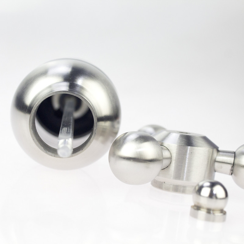 Moara de piper acționată manual în formă de supapă de robinet, mașină de râșnire manuală de sare din carcasă din oțel inoxidabil, freză ceramică pentru alimente, decorațiuni pentru casă