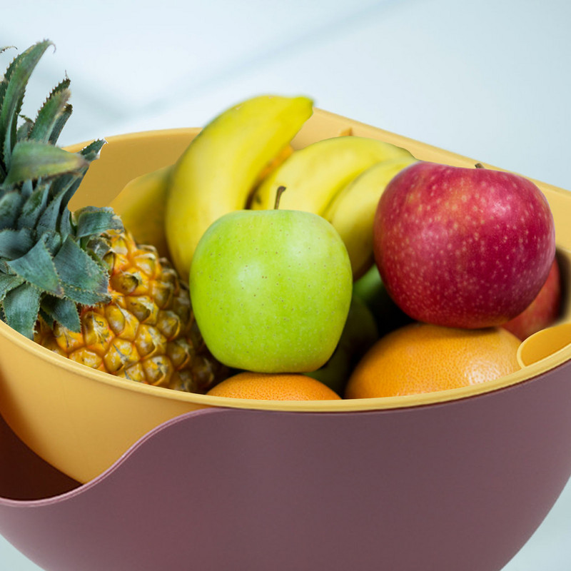 Seturi de strecurătoare și strecurătoare de bucătărie Set de boluri de strecurătoare de bucătărie Chiuvete pentru legume pentru paste, fructe, curățare legume, spălare