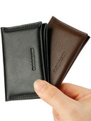 Portofel pentru documente din piele pentru bărbați