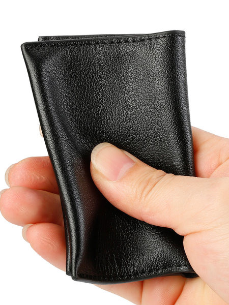 Portofel pentru documente din piele pentru bărbați