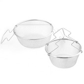 Kepimo krepšelis Nerūdijantis plienas Nešiojamas keptas krepšelis Apvalios bulvytės Vištienos sparneliai Užkandžių krepšeliai Virimo tinklelis Įtaisai Indai Dropship