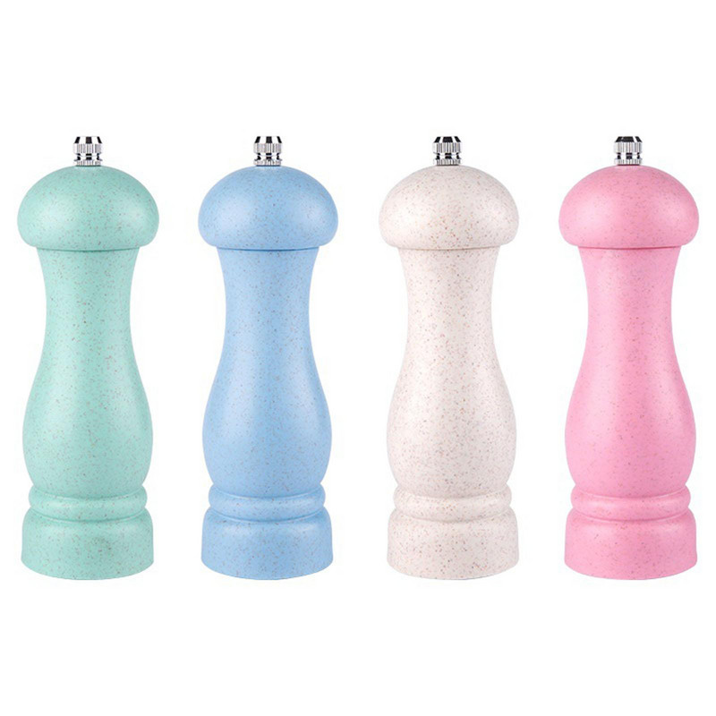 Χειροκίνητος μύλος πιπεριού ή αλατιού Μύλος πιπεριάς μπαχαρικών με ρυθμιζόμενο κεραμικό μύλο Εργαλεία μαγειρικής κουζίνας