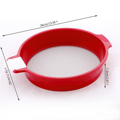 Köögi jahufiltri sõel Plastikust toidukurn Õlisõel Jahusõel sõel pulberfilter sõel sõel sõel Küpsetamine