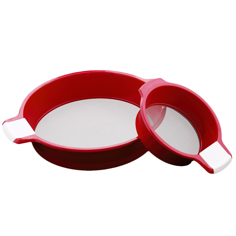 Köögi jahufiltri sõel Plastikust toidukurn Õlisõel Jahusõel sõel pulberfilter sõel sõel sõel Küpsetamine