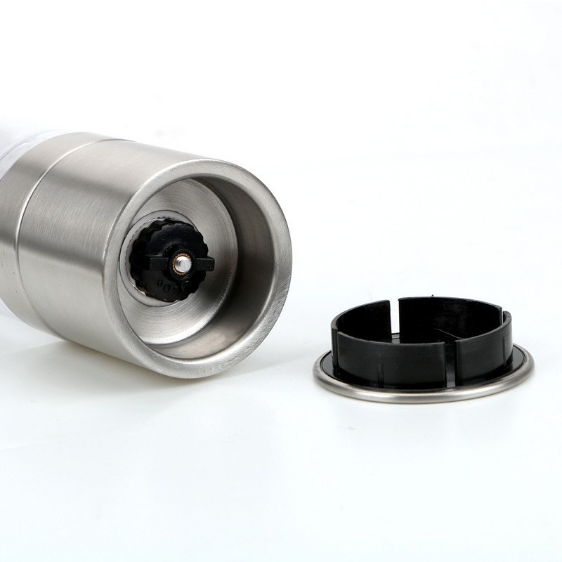 NICEYARD rokasgrāmata 2 vienā piparu dzirnaviņas kratītājs Sāls Ķimenes Garšvielu dzirnaviņas Garšvielas Slīpēšana Sadzīves gatavošanas rīki Nerūsējošais tērauds